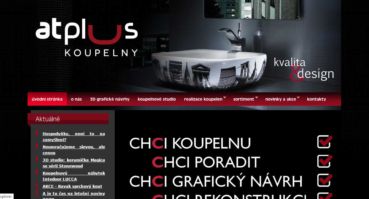AT plus koupelny Mělník